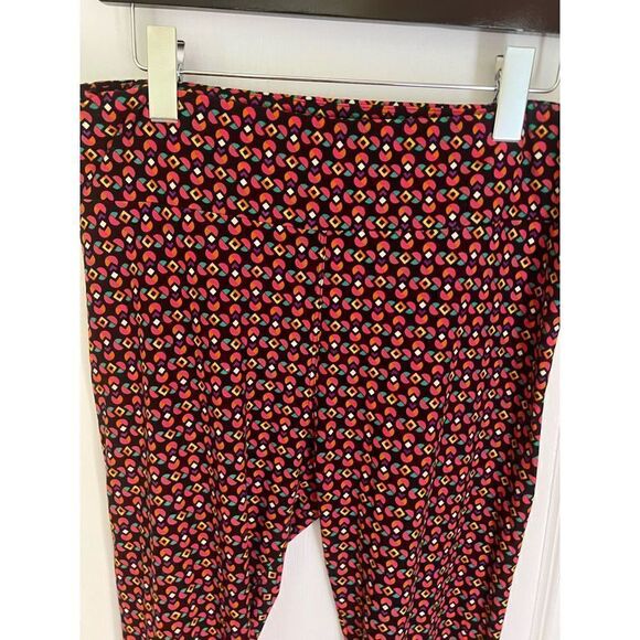 LuLaRoe one size Leggings multicolor - Picture 2 of 5